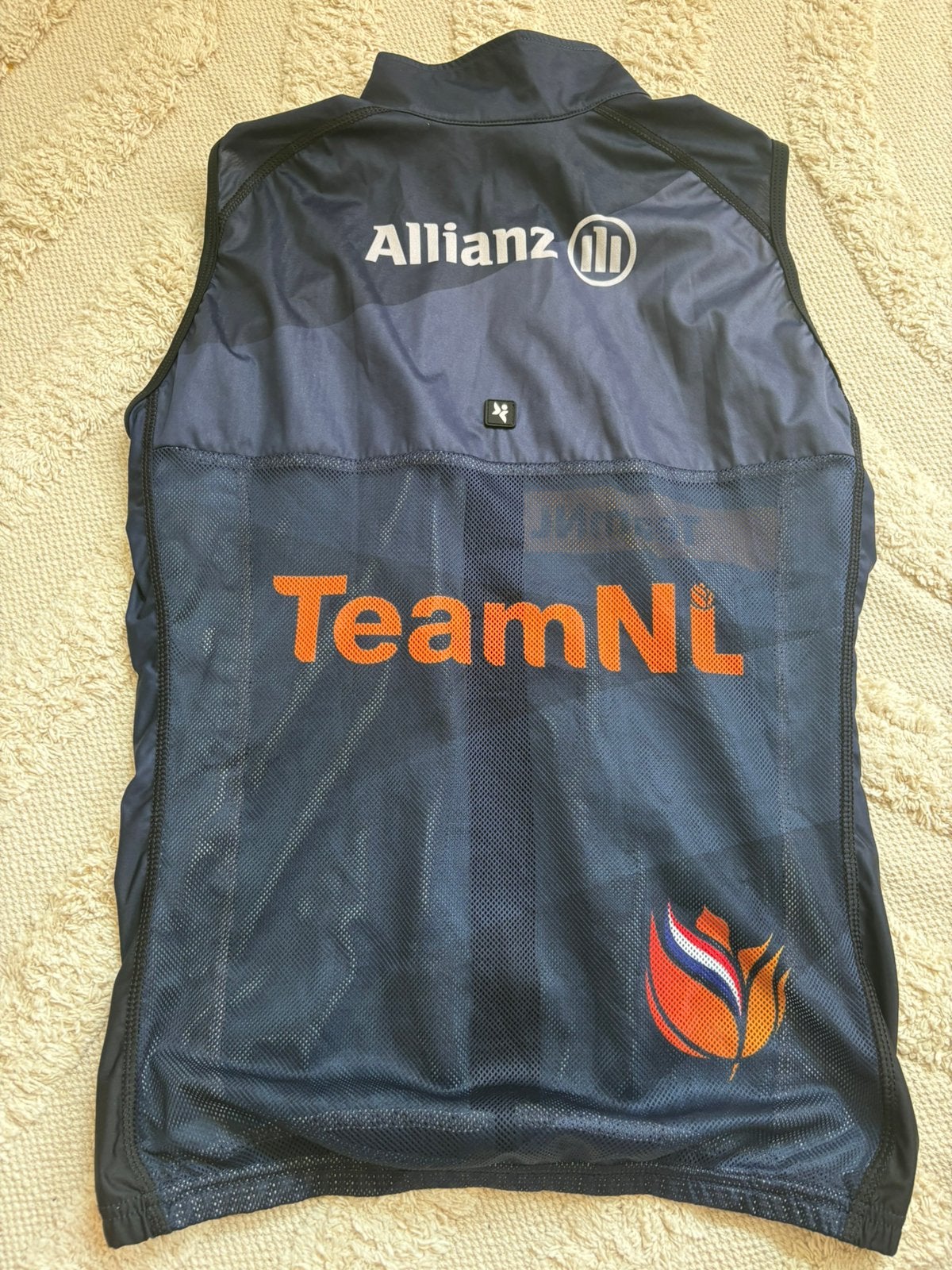 Fiets gilet teamnl maat M, Ophalen of Verzenden, Zo goed als nieuw, Zwart