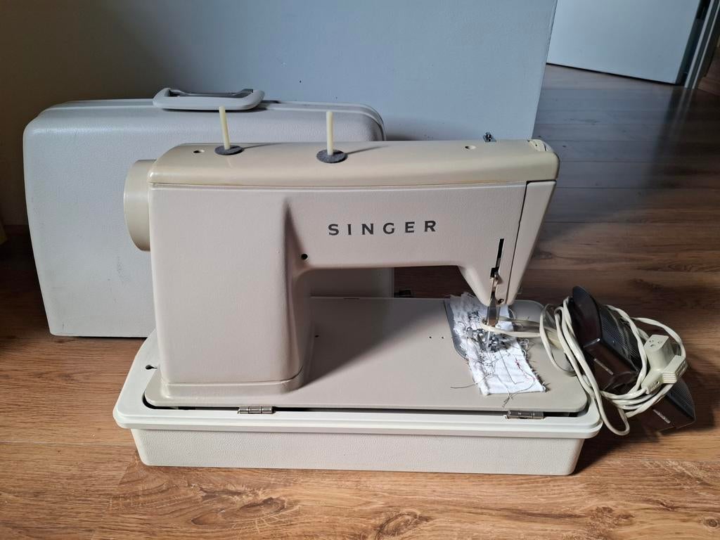 Singer 457 Naaimachine - Werkend, Hobby en Vrije tijd, Naaimachines en Toebehoren, Gebruikt, Naaimachine, Singer, Ophalen