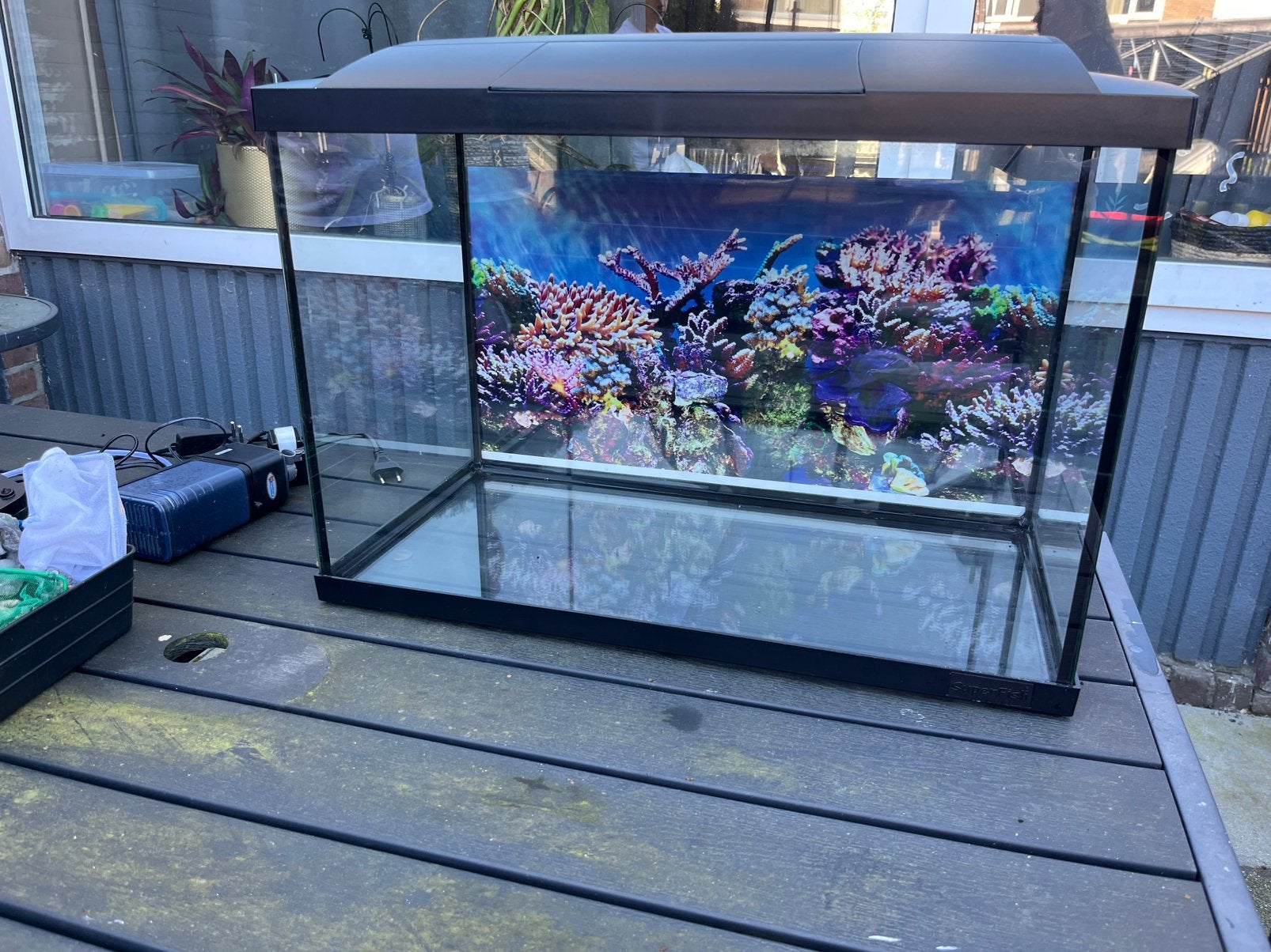 Aquarium, Dieren en Toebehoren, Ophalen, Zo goed als nieuw, Leeg aquarium