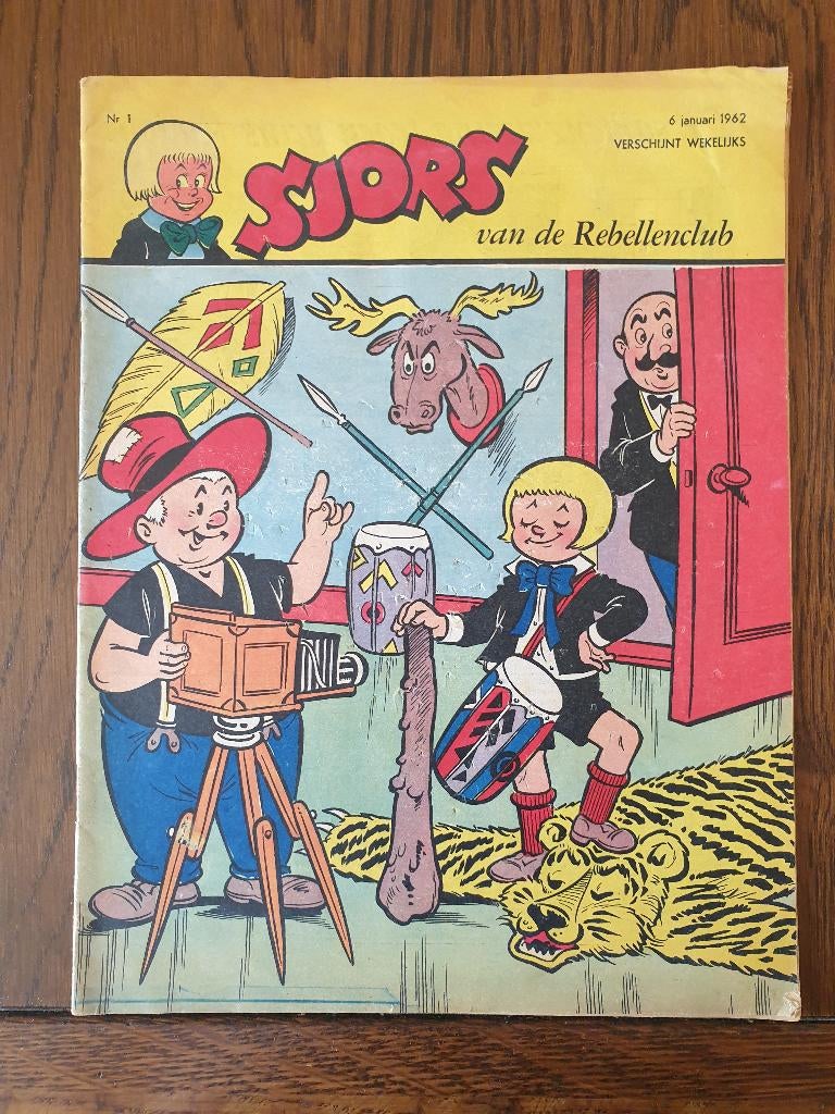 Sjors van de Rebellenclub 1962, Verzenden, 1960 tot 1980, Tijdschrift