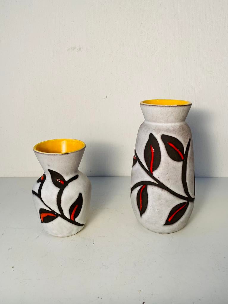 Scheurich set keramiek vazen , West Germany
