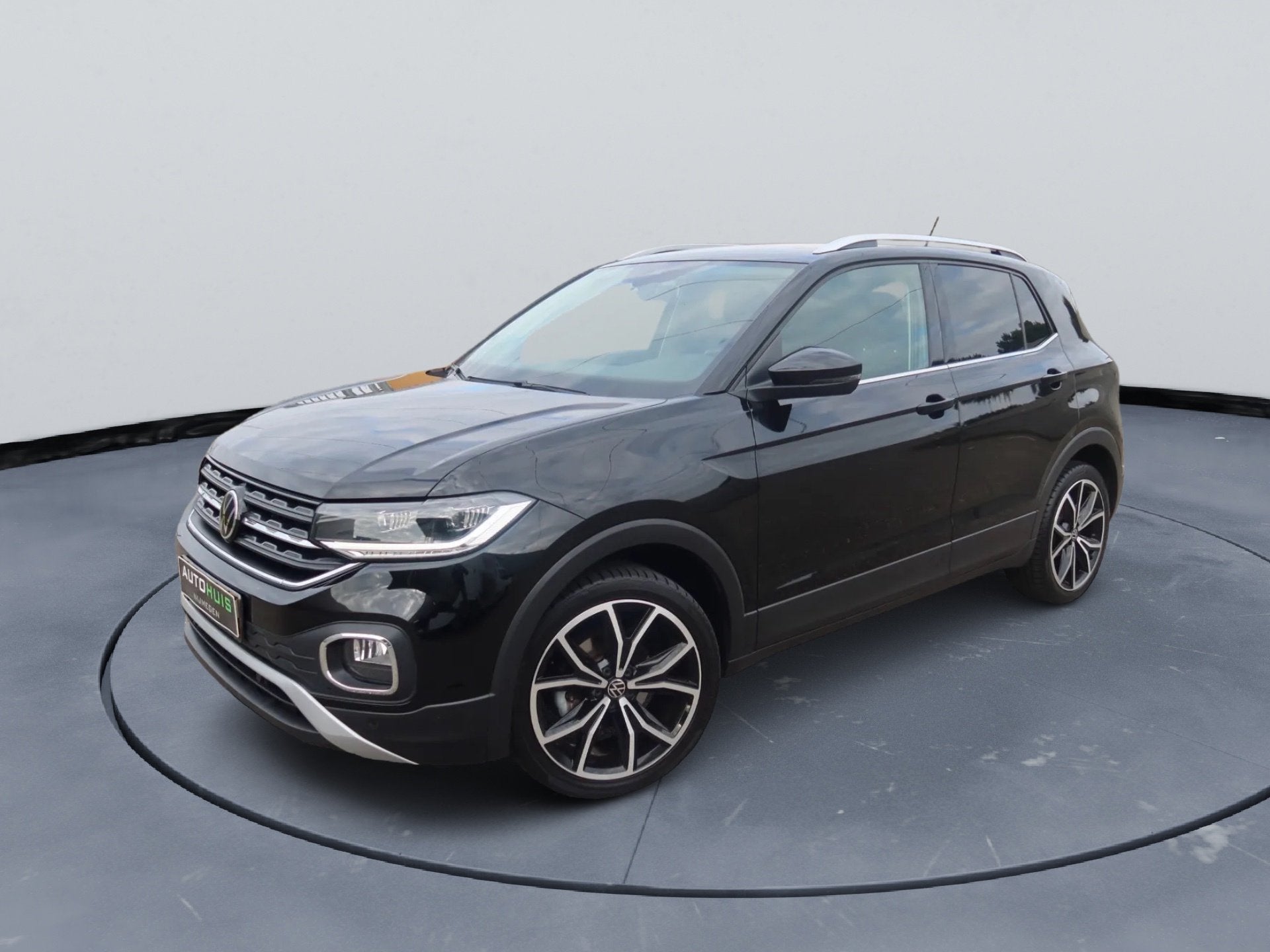 Volkswagen T-Cross 1.0 TSI Style Automaat Stoelverwarming Lu, Dealer onderhouden, T-Cross, Gebruikt, Leder en Stof