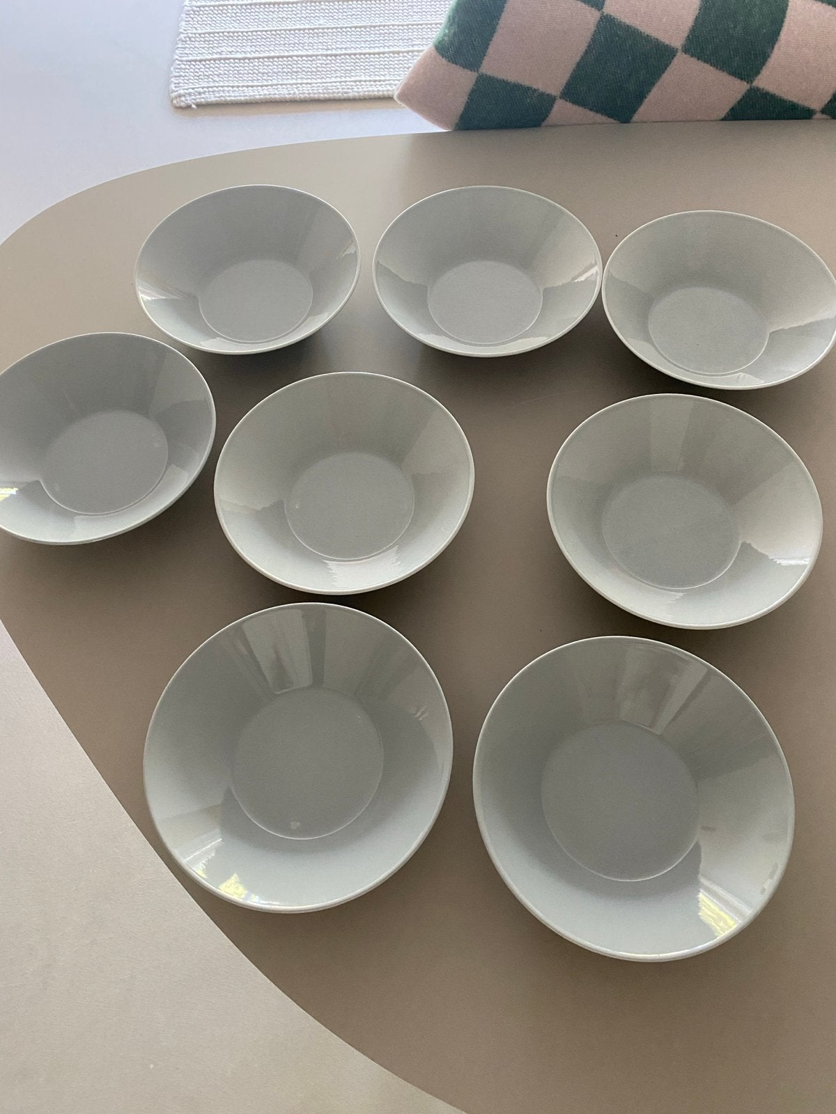 Iittala Teema Parelgrijs Servies: Diner-, Ontbijt- & Diepbor, Gebruikt, Overige merken, Ophalen of Verzenden, Porselein