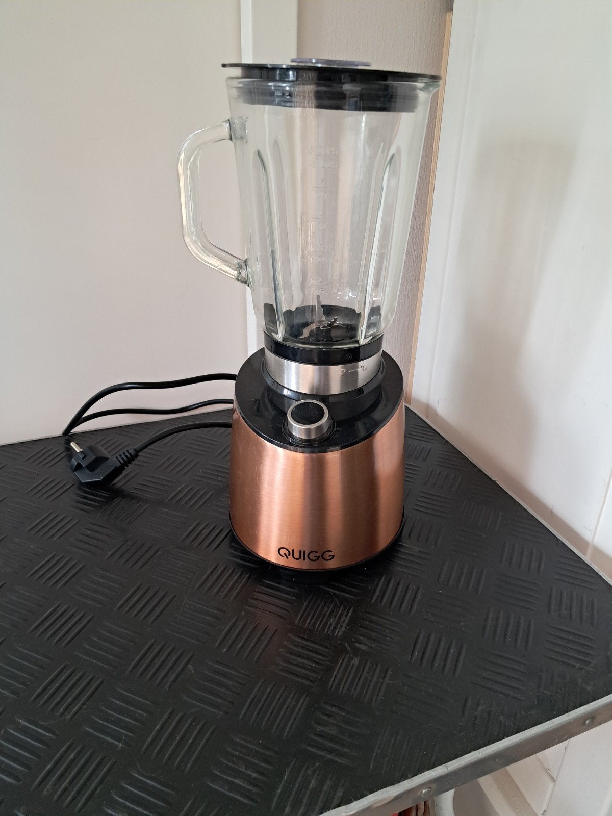 Quigg Blender Koper Deluxe 800W - Zo goed als nieuw, Ophalen