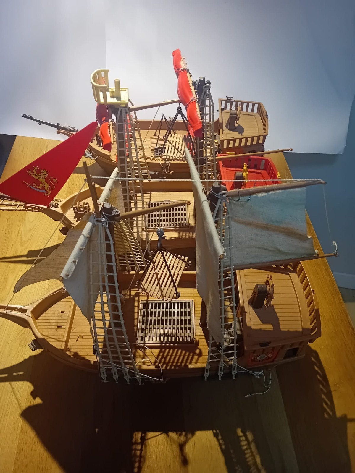 Playmobil Vintage piraten schepen. 3 stuks., Pirates, Gebruikt, Losse onderdelen, Ophalen of Verzenden