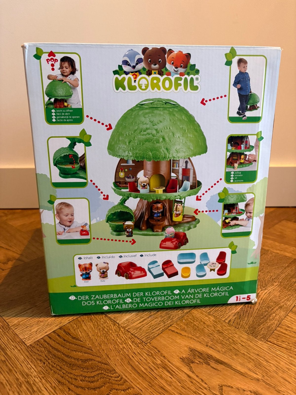Klorofil toverboom, Ophalen, Gebruikt