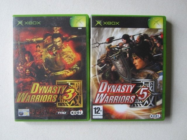 Dynasty warriors 3 of 5 Xbox, Avontuur en Actie, Gebruikt, 1 speler, Ophalen of Verzenden