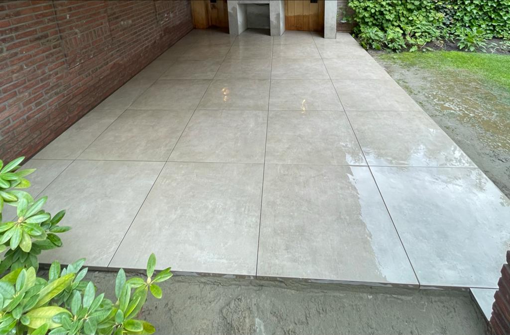 Grote keramische vloertegels 80x80x3, Ophalen, 60 cm of meer, Keramiek, Nieuw