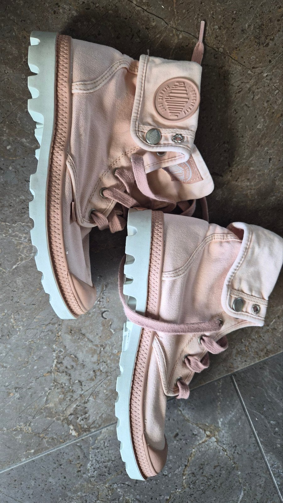 Palladium dames boot - Roze, Overige typen, Palladium, Ophalen of Verzenden, Zo goed als nieuw