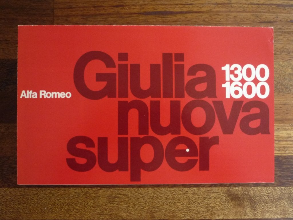 Alfa Romeo Giulia Nuova Super (1974), Verzenden, Nieuw, Alfa Romeo