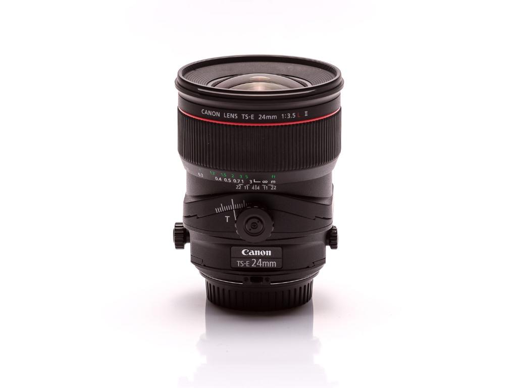 Canon TS-E 24mm f/3.5L II, Audio, Tv en Foto, Fotografie | Lenzen en Objectieven, Ophalen, Zo goed als nieuw, Groothoeklens