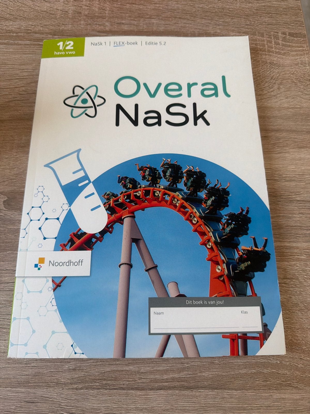 Overal NaSk 1/2 havo vwo - Ongebruikt, Ophalen of Verzenden, Zo goed als nieuw, HAVO, Natuurkunde