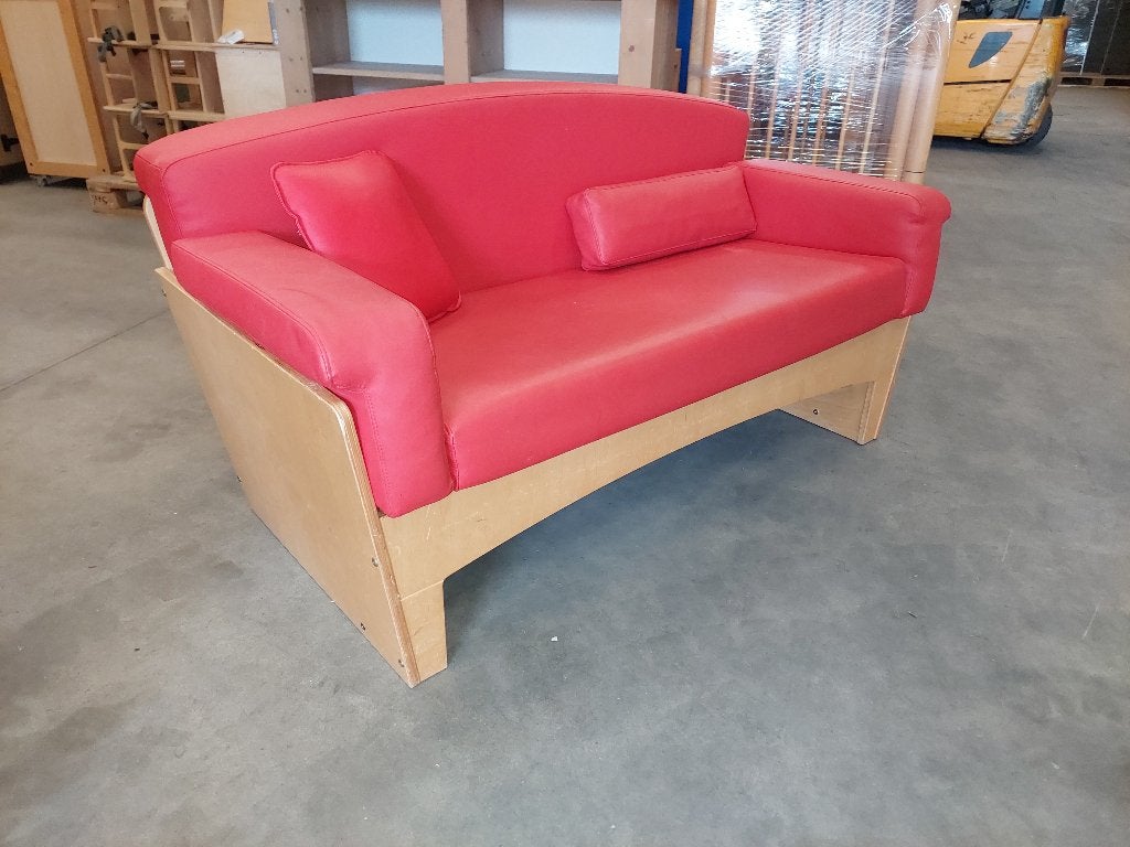 Rolf KDV bank / leesbank / groepsbank / voedingsbank, Tweepersoons, 75 tot 100 cm, Ophalen of Verzenden, Zo goed als nieuw