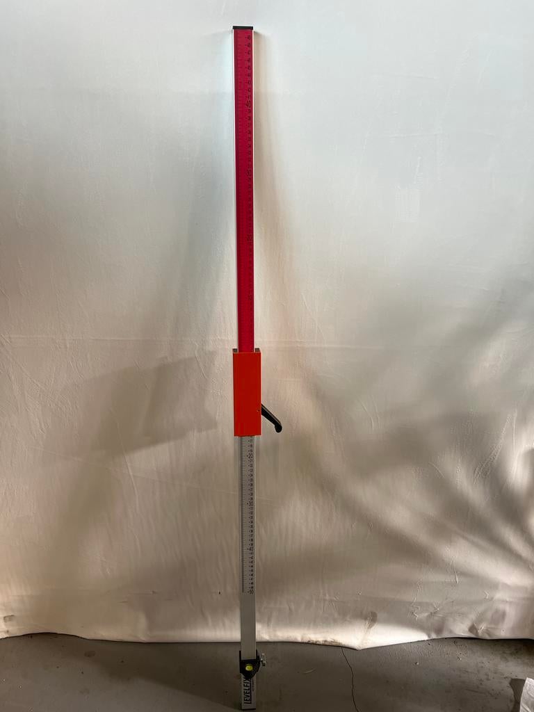 9-2Meetbalk 1M+ Levelfix instruments, Doe-het-zelf en Verbouw, Gebruikt, Afstand, Ophalen of Verzenden, Nvt