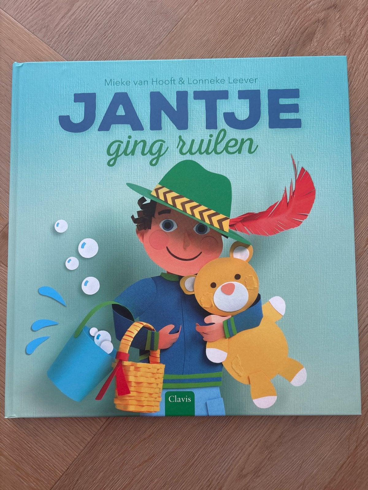 Jantje ging ruilen - Prentenboek Mieke van Hooft, Boeken, Ophalen of Verzenden, Zo goed als nieuw, Prentenboek