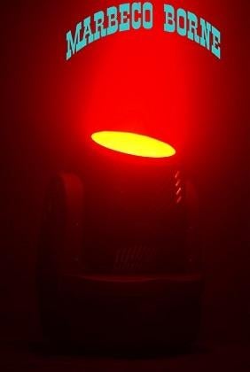 Moving Head Zoom Wash 18x 9W Tri-color LED-DMX Professional, Ophalen, Geluidgestuurd, Marbeco, Zo goed als nieuw