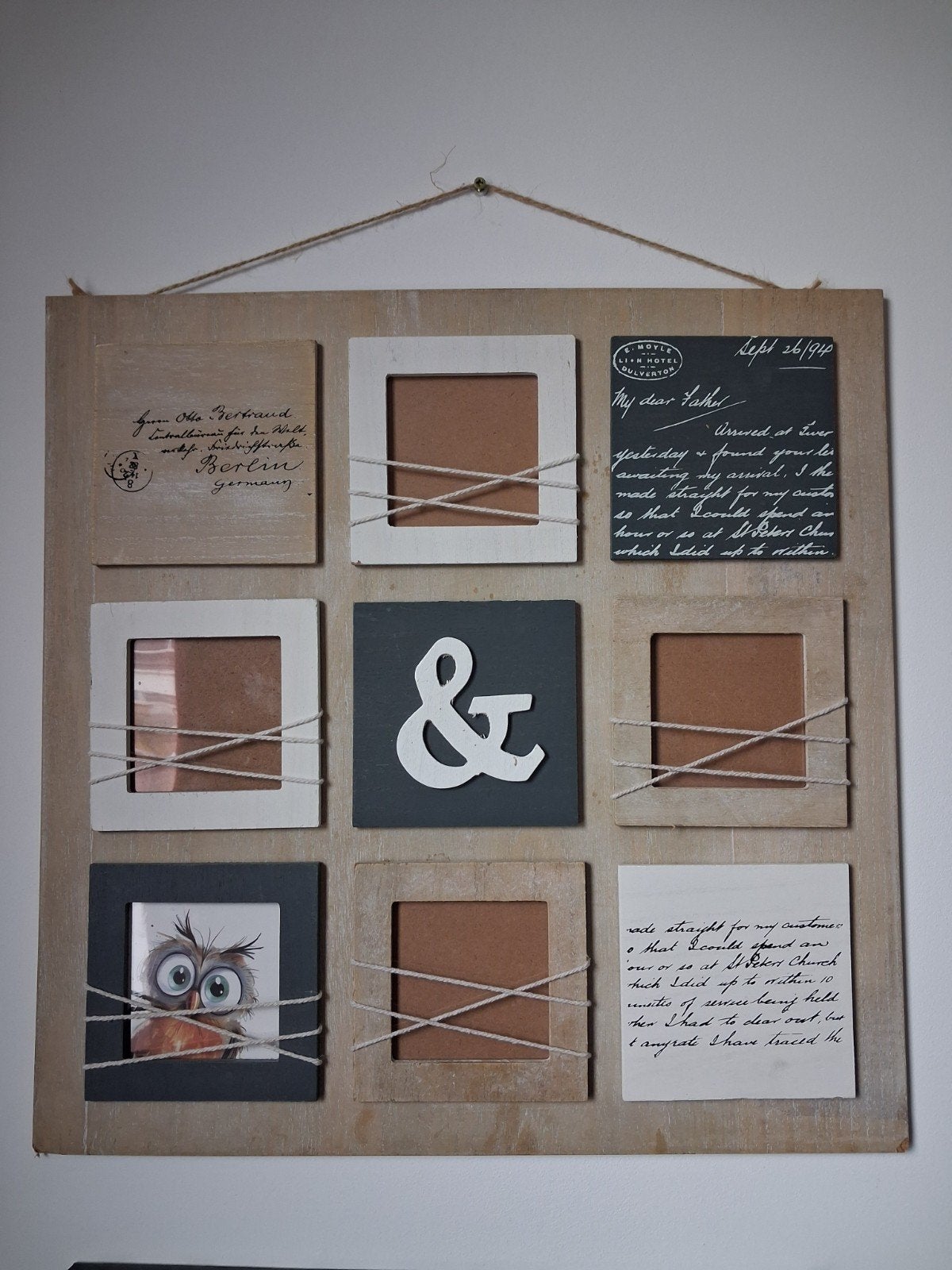 Fotolijst voor 5 vierkante foto's - Collage, Ophalen