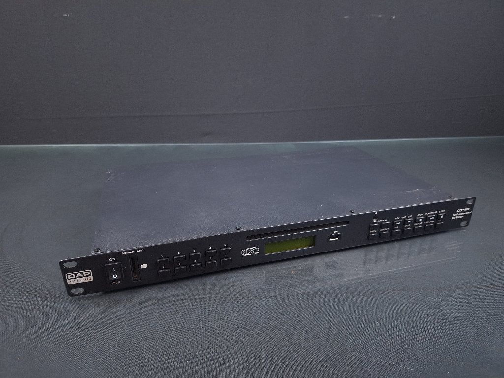 DAP Audio CD-110 Professionele CD/USB/SD-speler, Ophalen of Verzenden, Zo goed als nieuw, Audio