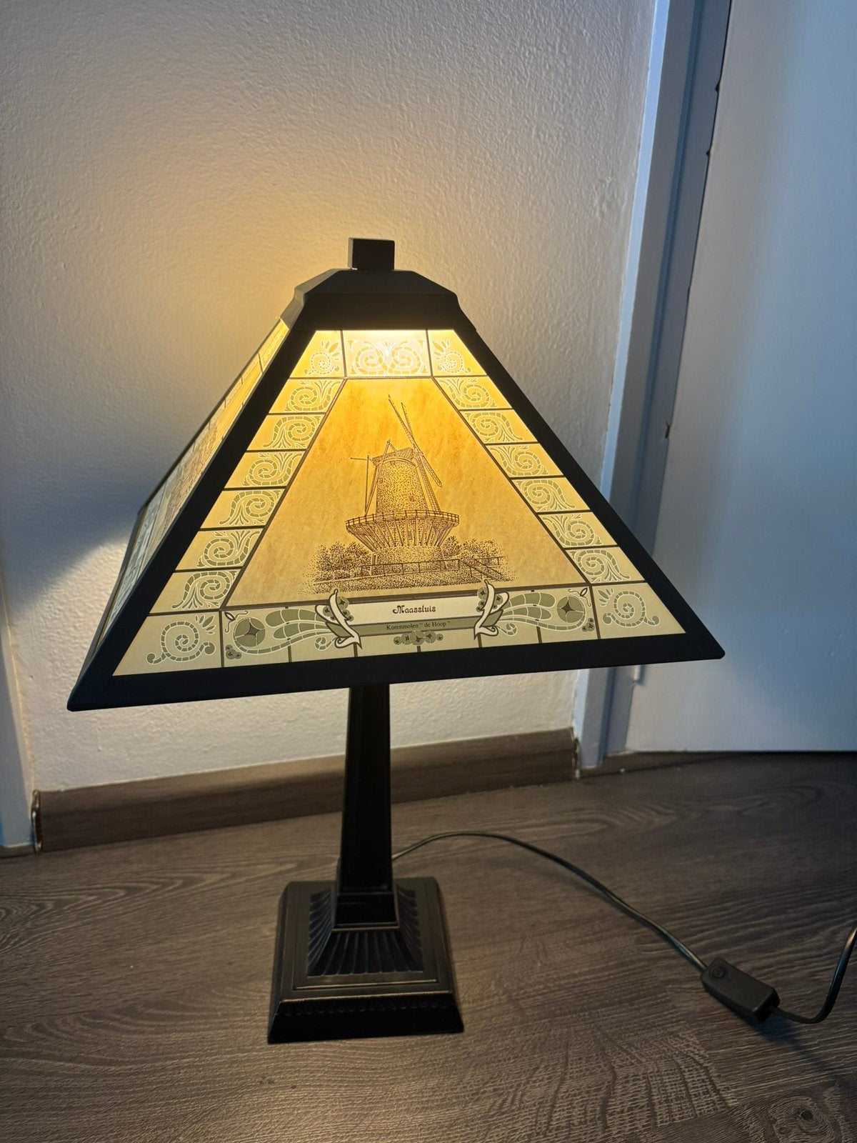 Decobex Art Deco Tafellamp Maassluis – Limited Edition, Huis en Inrichting, Lampen | Tafellampen, Ophalen of Verzenden, Zo goed als nieuw