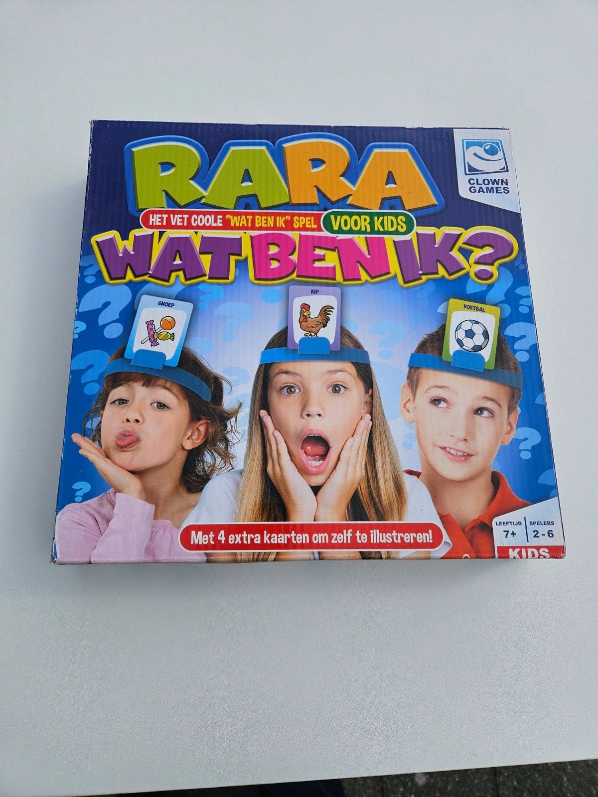 RaRa Wat Ben Ik?, Vijf spelers of meer, Ophalen of Verzenden, Gebruikt, Clown Games