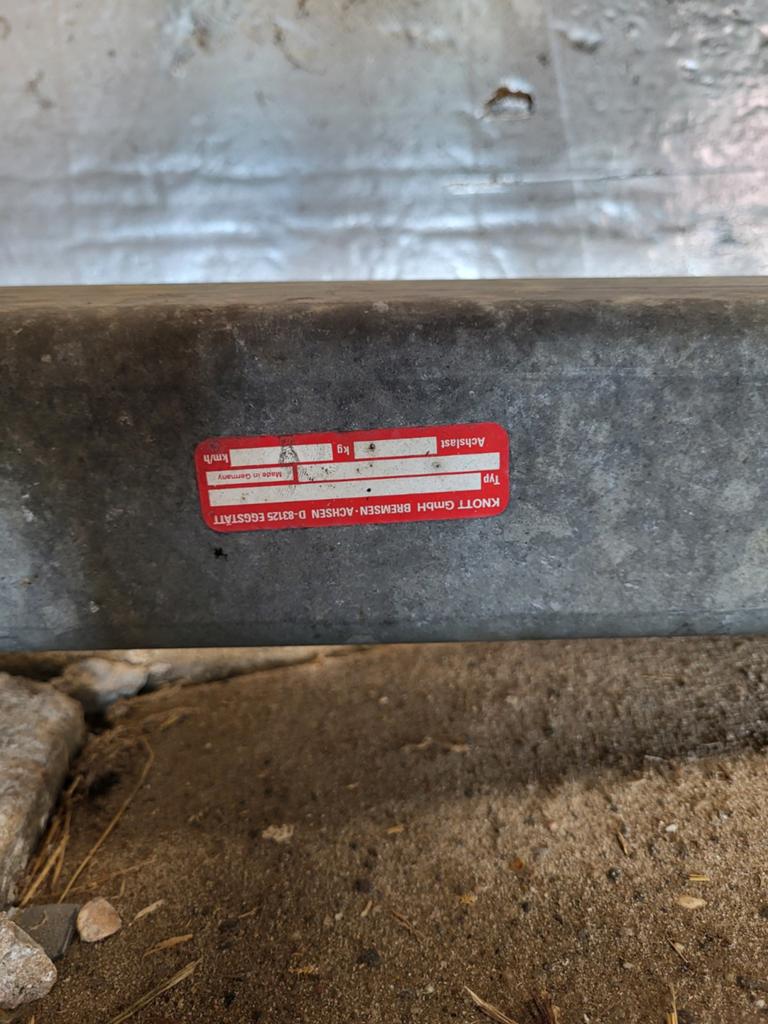 Te koop goede 1000kg as, Watersport en Boten, Ophalen, Overige typen