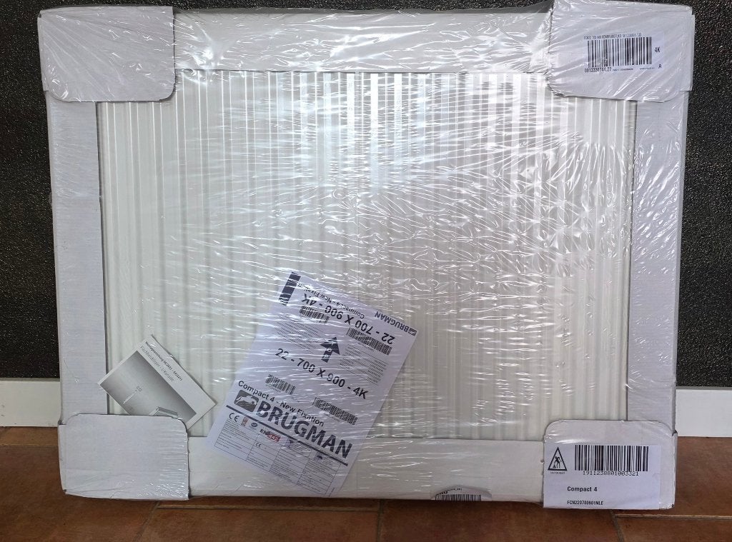 Brugman Compact 4 radiator, Ophalen, 30 tot 80 cm, Radiator, Nieuw