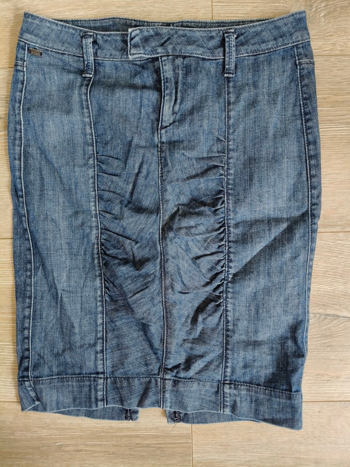 Miss Sixty spijkerrok - Gedragen maar nog netjes, Ophalen, Gedragen, Blauw, Boven de knie
