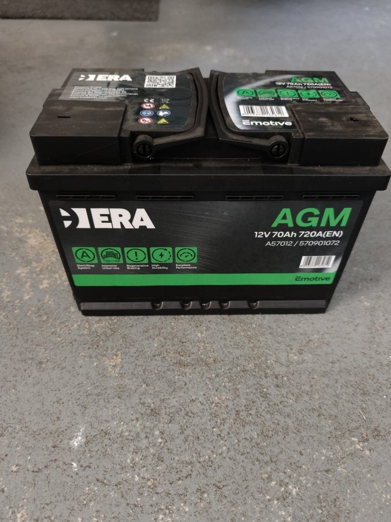 ERA AGM accu 12V 70Ah 720A, Ophalen, Nieuw