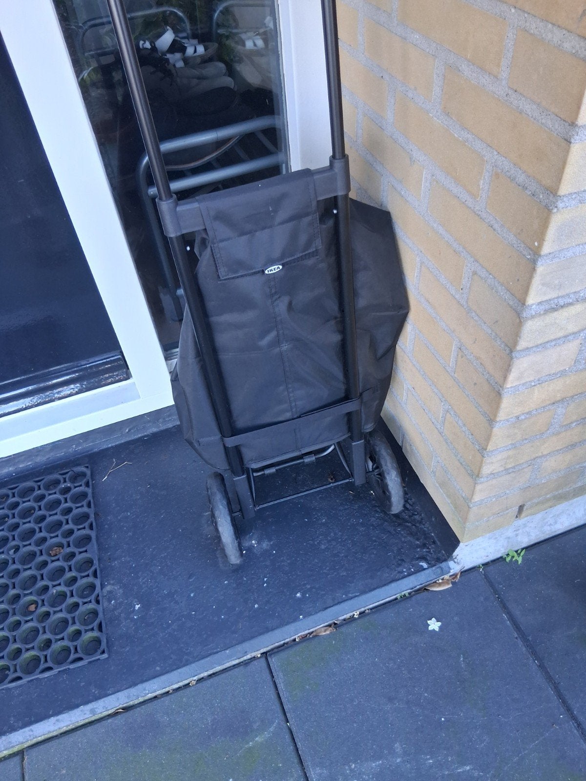 Boodschappenkarretje, Ophalen, Zo goed als nieuw, Zwart, 30 cm of meer