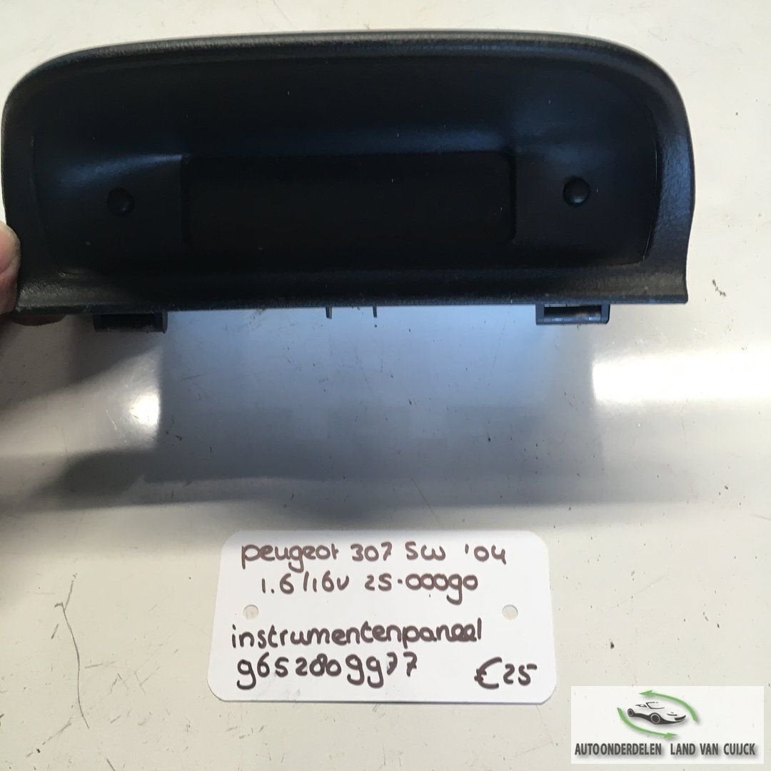 Peugeot 307 sw 1.6 16v 2500090   Instrumentenpaneel  9652809, Gebruikt, -, -, Ophalen of Verzenden