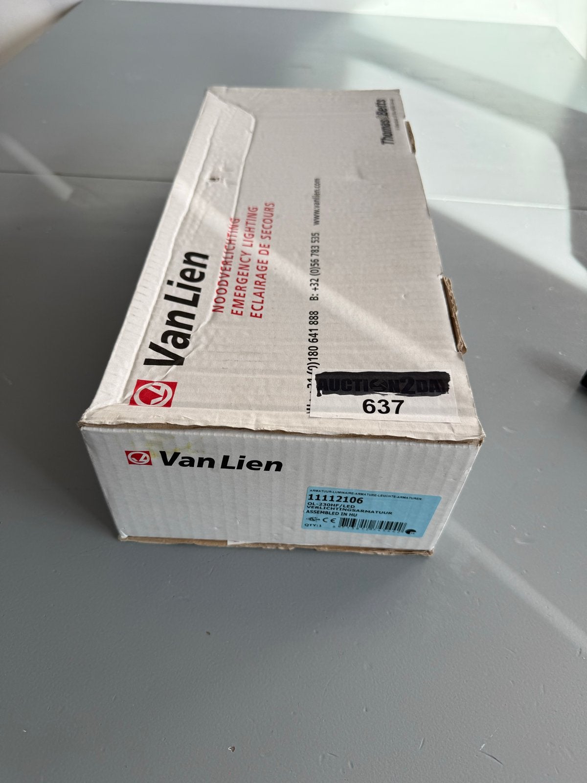 Van Lien / ABB Optilux professionele LED-noodverlichting, Ophalen of Verzenden