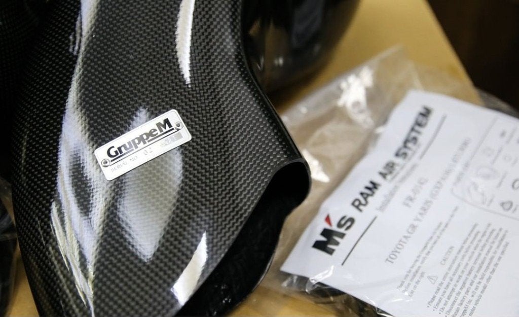 Gruppe M Carbon airbox luchtfilter intake - Toyota Supra GR, Auto diversen, Ophalen of Verzenden