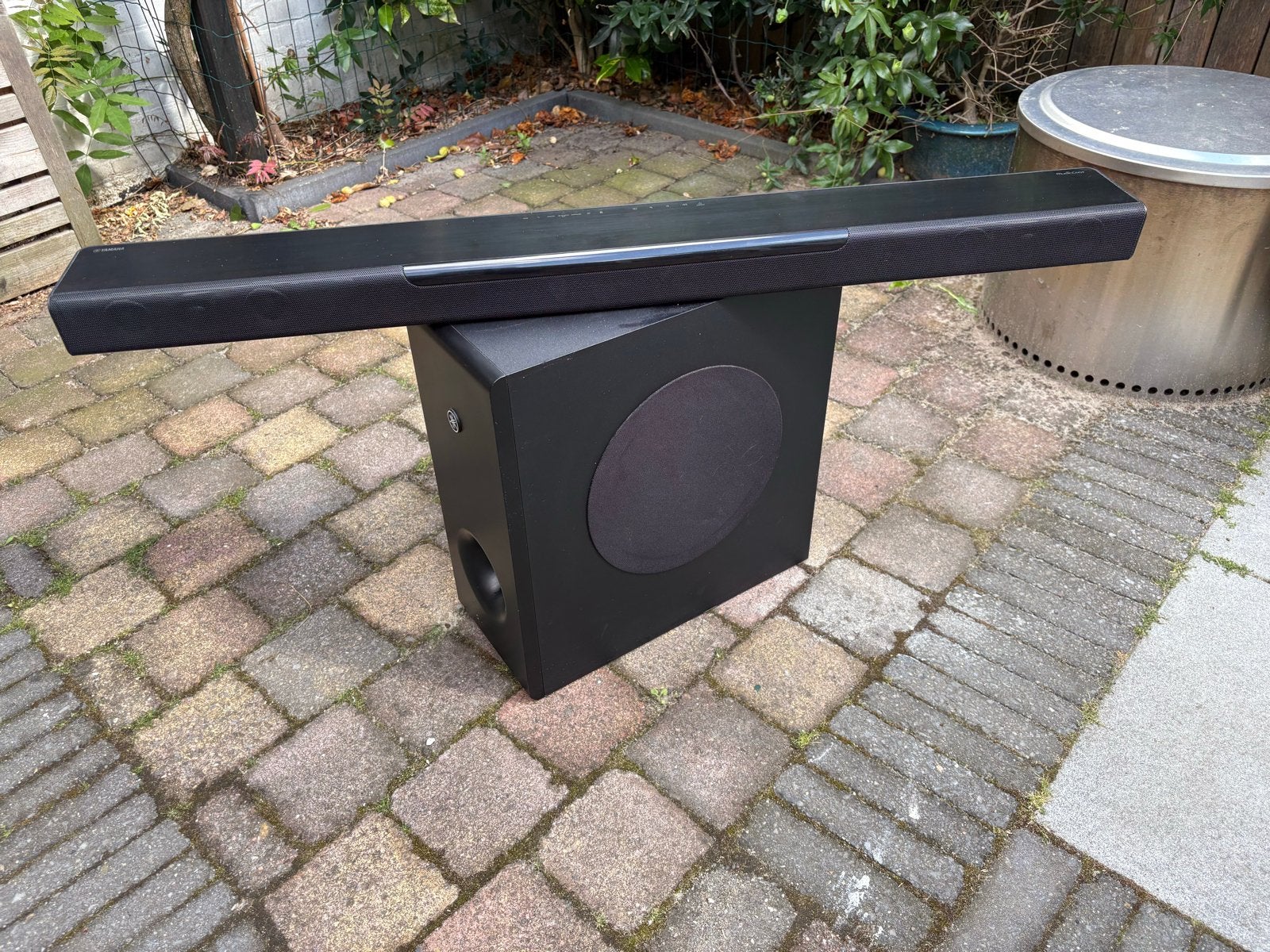 Yamaha YAS-408 Soundbar met Subwoofer - Zo goed als nieuw, Ophalen, Soundbar, Zo goed als nieuw, Minder dan 40 watt