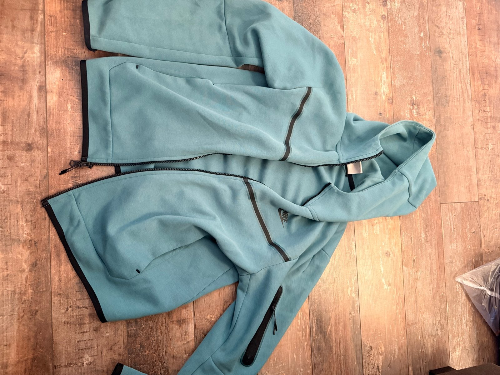 Nike Tech Fleece Hoodie - Maat M, Ophalen of Verzenden, Zo goed als nieuw, Maat 48/50 (M), Blauw