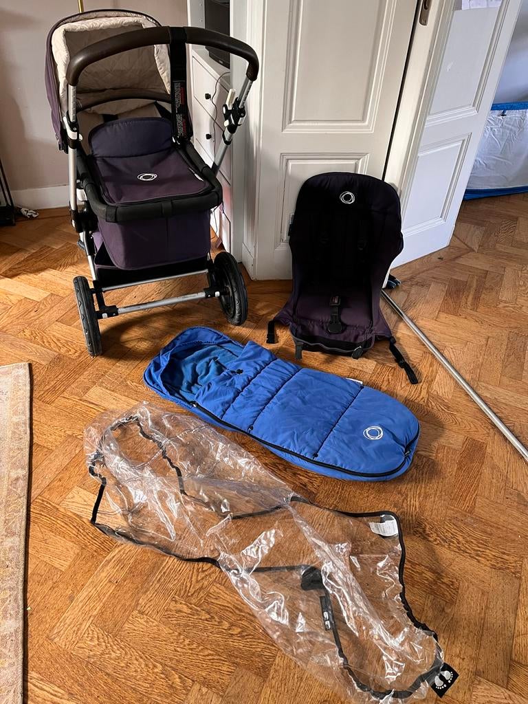 Bugaboo Cameleon 3 Combiwagen met accessoires en zonnekap, Kinderen en Baby's, Kinderwagens en Combinaties, Ophalen, Gebruikt