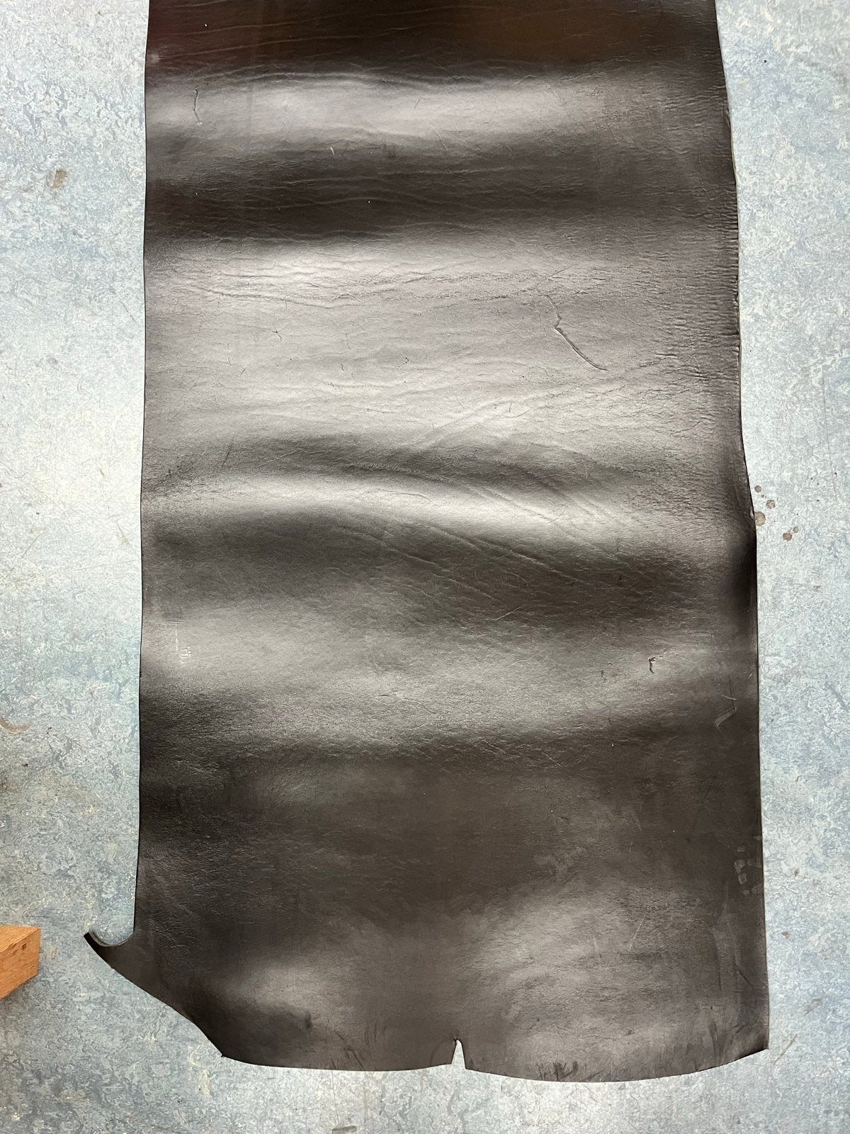 Zwart Tuigleer - 133x62 cm dikte 3,5mm, Zwart, Leer of Kunstleer, Ophalen of Verzenden, 30 tot 120 cm