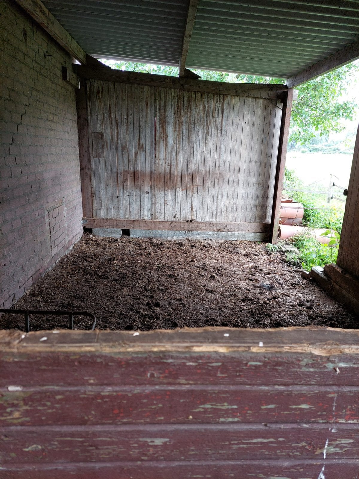 Weiland met ruime schuilstal, Dieren en Toebehoren, 2 of 3 paarden of pony's