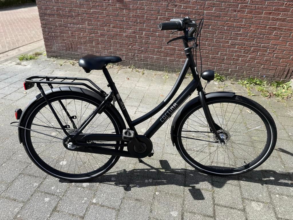 Cortina U1 28 inch meisjesfiets - Zo goed als nieuw, Ophalen, Zo goed als nieuw, 26 inch of meer, Handrem