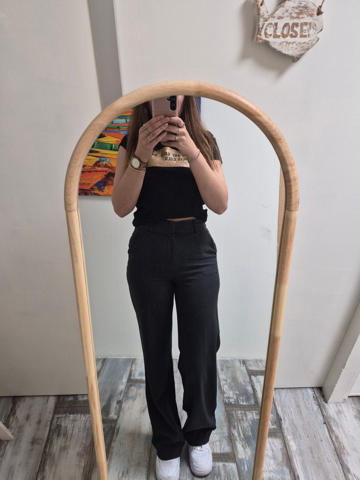 Grijze pantalon van Seven Sisters, Kleding | Dames, Seven Sisters, Ophalen of Verzenden, Zo goed als nieuw, Maat 34 (XS) of kleiner
