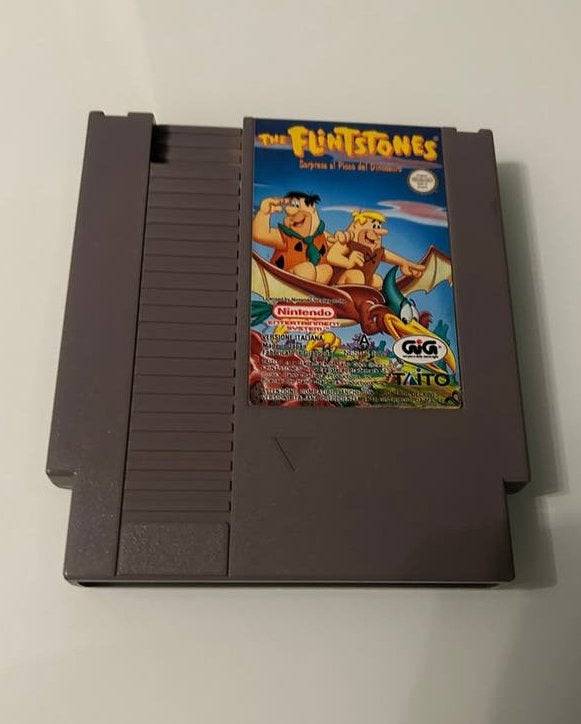 The Flintstones: The Surprise at Dinosaur Peak NES Nintendo, Ophalen, Gebruikt, 1 speler, Platform