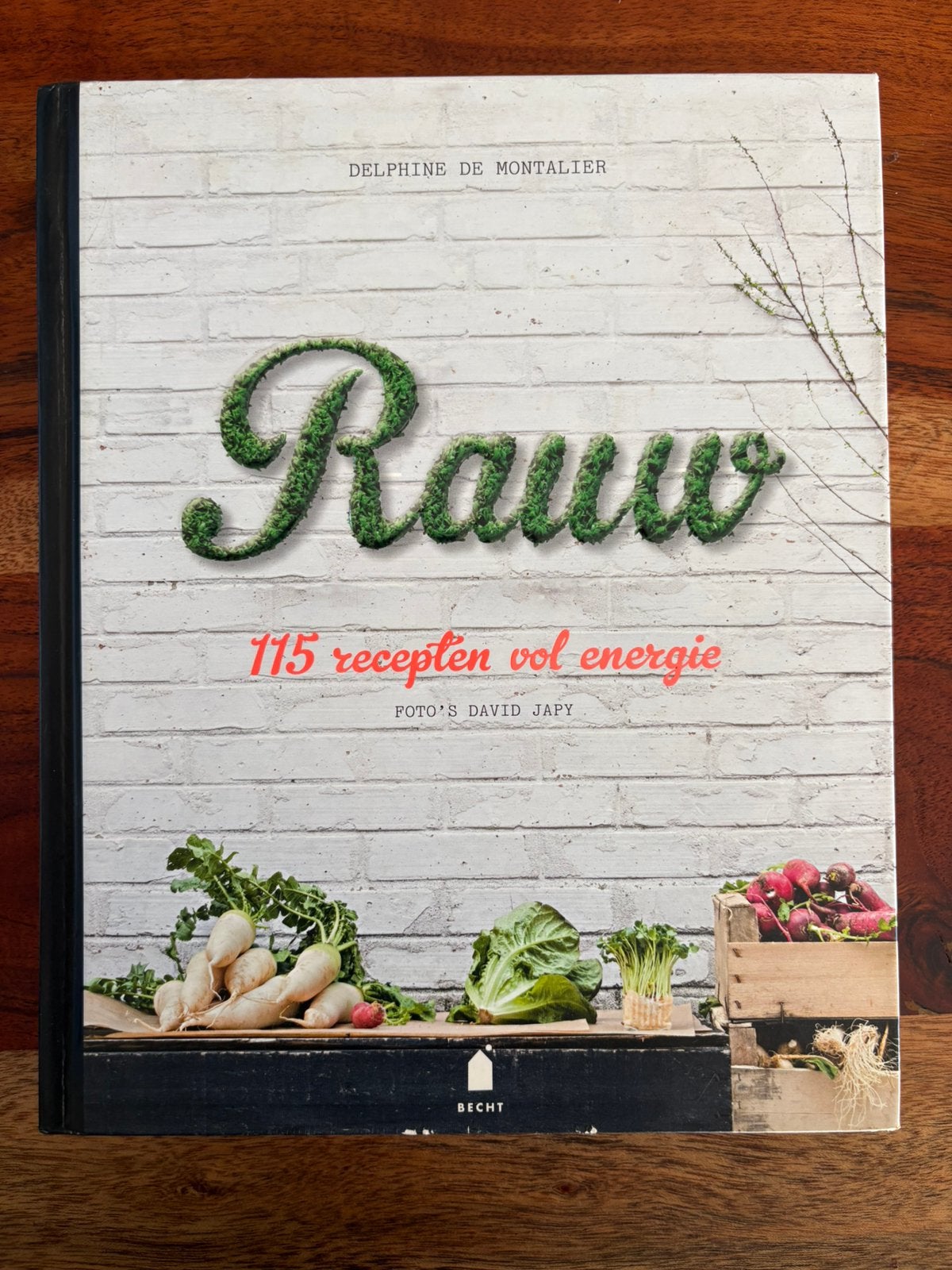 Delphine de Montalier - Rauw kookboek gezond eten, Ophalen of Verzenden, Zo goed als nieuw, Delphine de Montalier