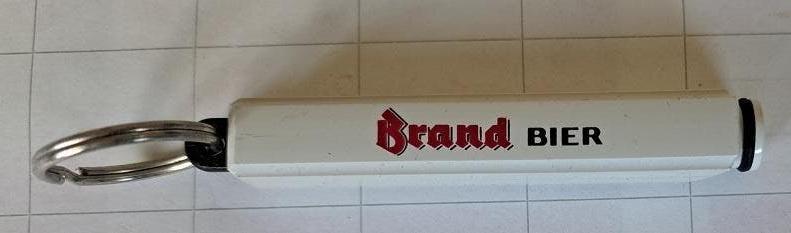 Brand Bier Ballpoint/sleutelhanger, Ophalen of Verzenden, Gebruikt, Reclamebord, Plaat of Schild, Brand
