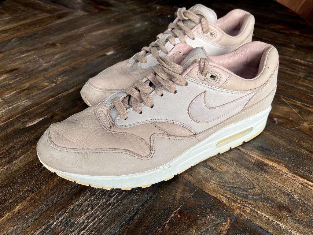 Nike Air Max 1 Pinnacle Sand - Maat 45, Ophalen of Verzenden, Gedragen, Overige kleuren, Sneakers of Gympen