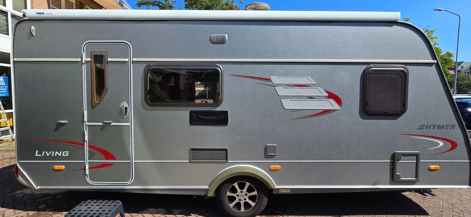 Eriba Living 505 caravan met stapelbed, Vast bed, Treinzit, Particulier, Eriba