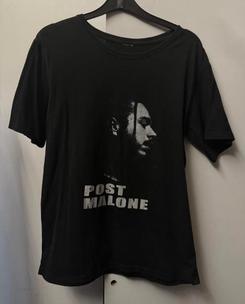 Shirt Post Malone maat M, Ophalen of Verzenden, Zwart