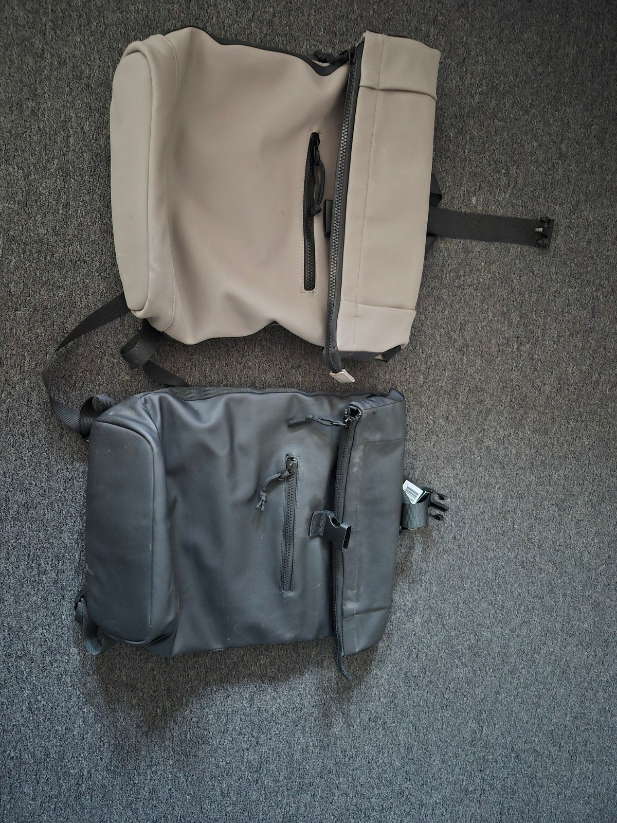 2 tassen Norländer Premium Edition Backpack - Zwart en taup, Ophalen of Verzenden, Nieuw, Overige merken