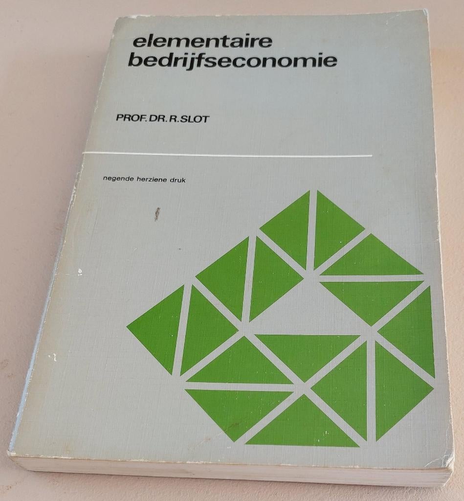 Elementaire bedrijfseconomie - prof. dr. R. Slot, Boeken, Ophalen, Alpha, Gelezen, Niet van toepassing