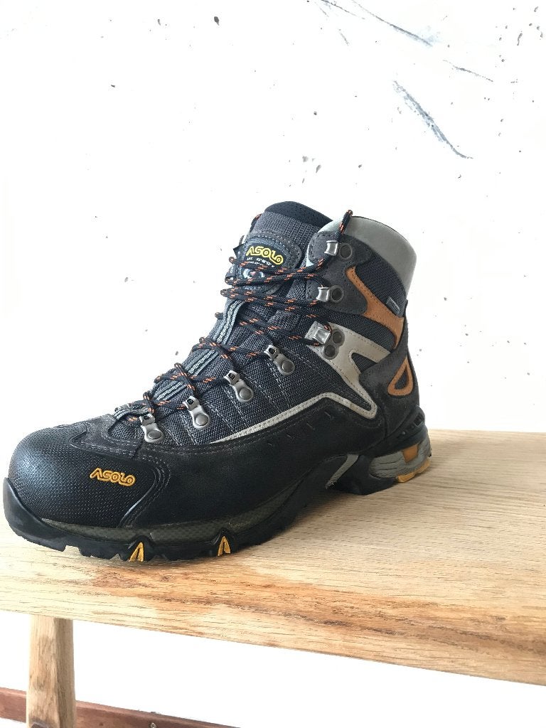 Asolo Flame GTX gore-tex Boot bergschoenen mannen, Ophalen of Verzenden, Zo goed als nieuw, Zwart, Boots