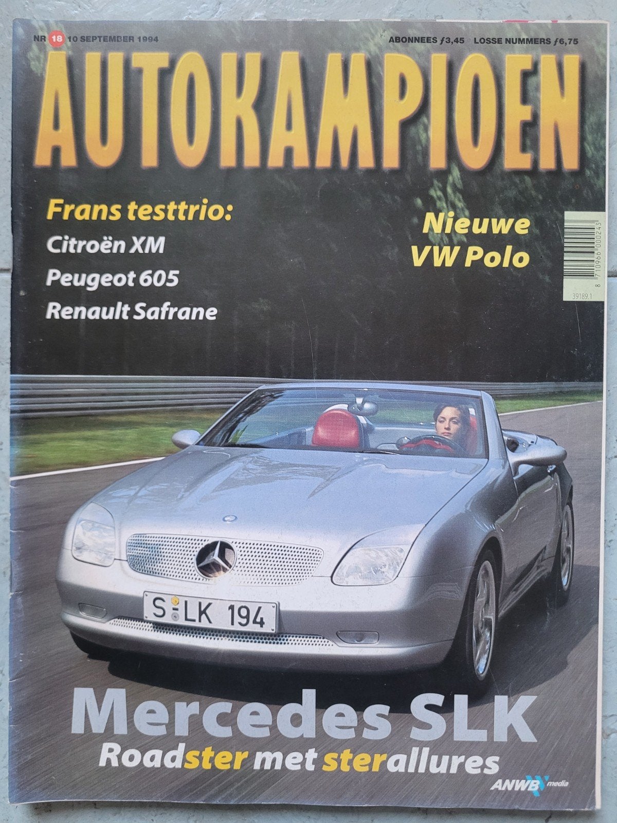 Autokampioen nr 18 van 1994, Ophalen of Verzenden, Gelezen, Algemeen