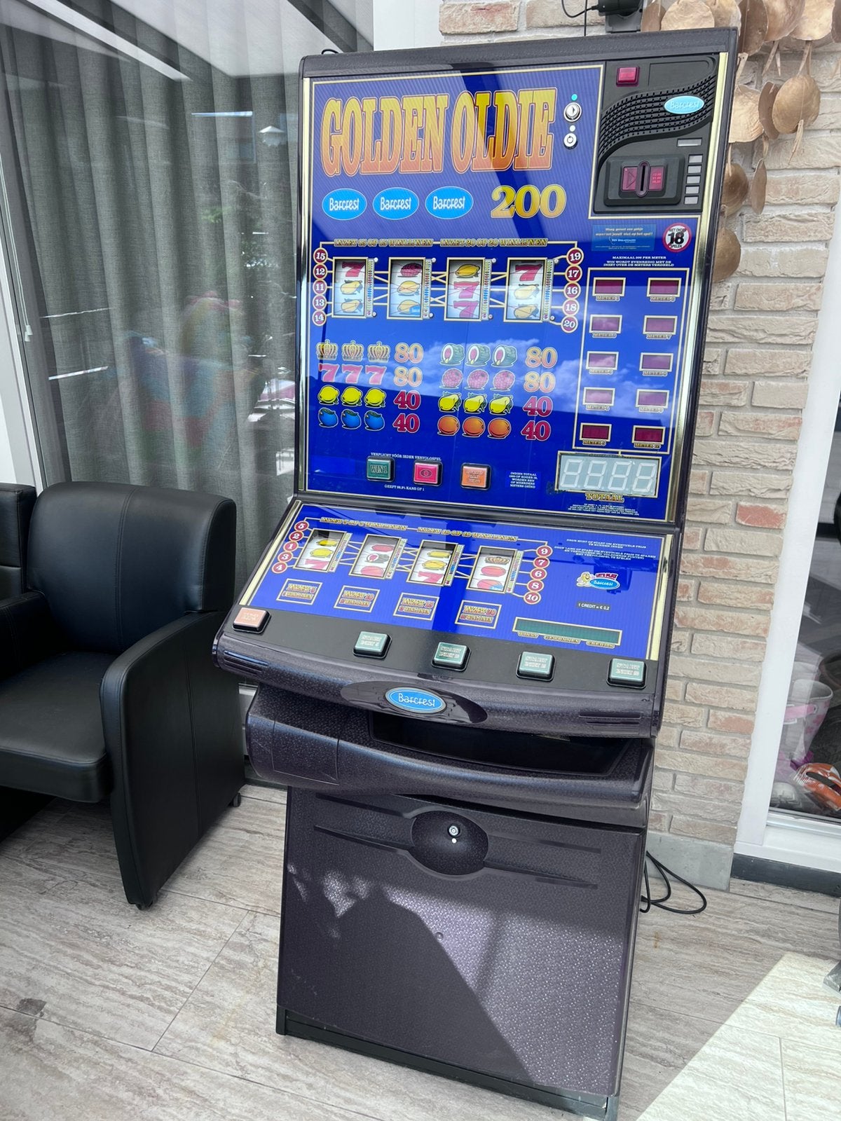 Gokkast, Verzamelen, Automaten | Gokkasten en Fruitautomaten, Euro, Ophalen, Gebruikt, Met sleutels